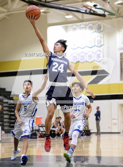 Thumbnail 1 in Maranatha Christian vs Chula Vista (Grossmont Winter Classic) photogallery.