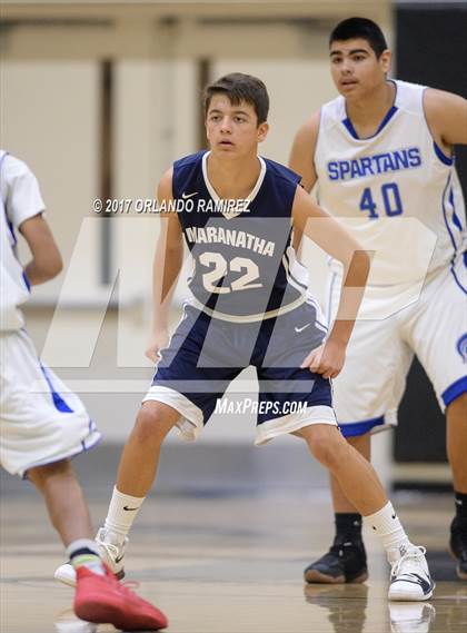 Thumbnail 1 in Maranatha Christian vs Chula Vista (Grossmont Winter Classic) photogallery.