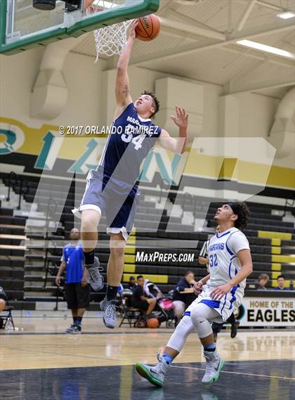 Thumbnail 2 in Maranatha Christian vs Chula Vista (Grossmont Winter Classic) photogallery.