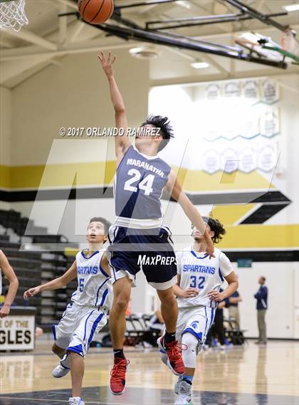 Thumbnail 2 in Maranatha Christian vs Chula Vista (Grossmont Winter Classic) photogallery.