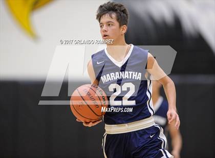 Thumbnail 2 in Maranatha Christian vs Chula Vista (Grossmont Winter Classic) photogallery.