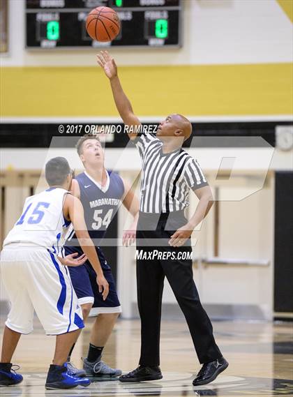 Thumbnail 2 in Maranatha Christian vs Chula Vista (Grossmont Winter Classic) photogallery.