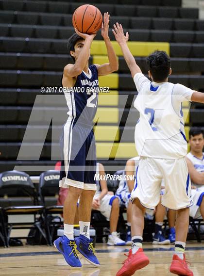 Thumbnail 1 in Maranatha Christian vs Chula Vista (Grossmont Winter Classic) photogallery.