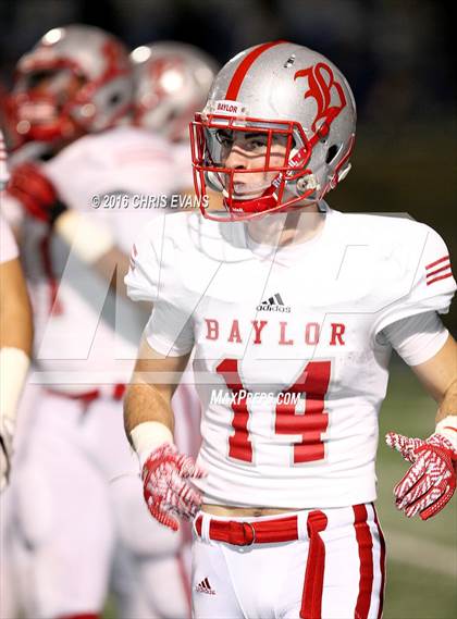 Thumbnail 3 in Memphis University vs. Baylor (TSSAA 2A Quarterfinal Playoff) photogallery.