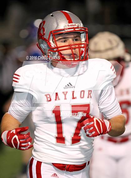 Thumbnail 2 in Memphis University vs. Baylor (TSSAA 2A Quarterfinal Playoff) photogallery.