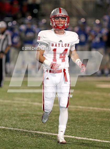 Thumbnail 1 in Memphis University vs. Baylor (TSSAA 2A Quarterfinal Playoff) photogallery.
