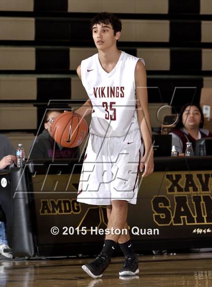Thumbnail 1 in Rincon/University vs. Downey (MaxPreps Holiday Classic) photogallery.