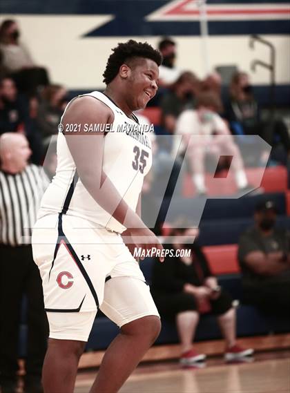 Thumbnail 1 in Chaminade vs  Marshall  (6th Annual West Valley Varsity Basketball Tip-off Classic) photogallery.