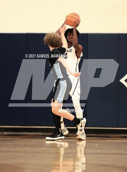 Thumbnail 1 in Chaminade vs  Marshall  (6th Annual West Valley Varsity Basketball Tip-off Classic) photogallery.