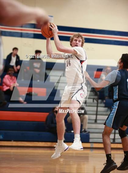 Thumbnail 2 in Chaminade vs  Marshall  (6th Annual West Valley Varsity Basketball Tip-off Classic) photogallery.