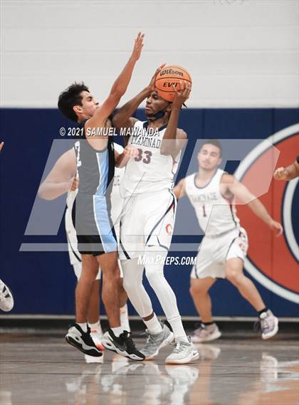 Thumbnail 2 in Chaminade vs  Marshall  (6th Annual West Valley Varsity Basketball Tip-off Classic) photogallery.
