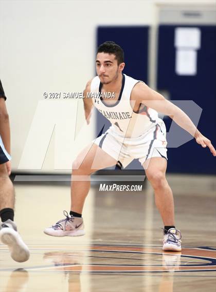 Thumbnail 3 in Chaminade vs  Marshall  (6th Annual West Valley Varsity Basketball Tip-off Classic) photogallery.