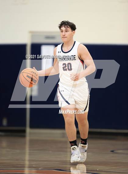 Thumbnail 3 in Chaminade vs  Marshall  (6th Annual West Valley Varsity Basketball Tip-off Classic) photogallery.