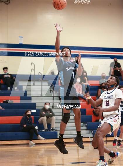 Thumbnail 1 in Chaminade vs  Marshall  (6th Annual West Valley Varsity Basketball Tip-off Classic) photogallery.