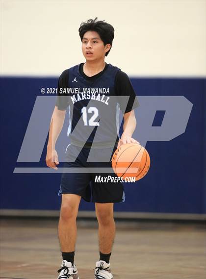 Thumbnail 2 in Chaminade vs  Marshall  (6th Annual West Valley Varsity Basketball Tip-off Classic) photogallery.