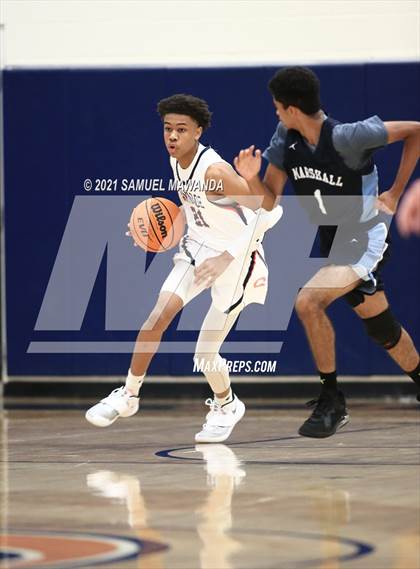 Thumbnail 1 in Chaminade vs  Marshall  (6th Annual West Valley Varsity Basketball Tip-off Classic) photogallery.