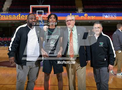 Thumbnail 2 in Peekskill vs Woodlands (Slam Dunk Showcase) photogallery.