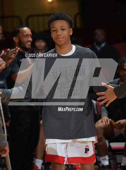 Thumbnail 2 in Peekskill vs Woodlands (Slam Dunk Showcase) photogallery.