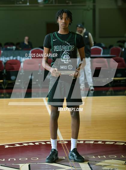 Thumbnail 1 in Peekskill vs Woodlands (Slam Dunk Showcase) photogallery.