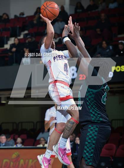 Thumbnail 2 in Peekskill vs Woodlands (Slam Dunk Showcase) photogallery.