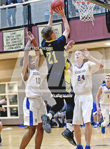 Thumbnail 3 in Carmel Christian vs Asheville Christian photogallery.