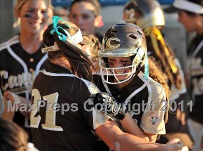 Thumbnail 2 in Santiago vs. Canyon (CIF SS D1 Final) photogallery.