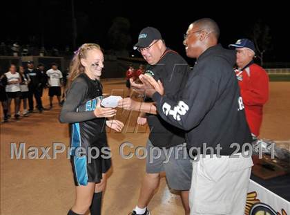 Thumbnail 2 in Santiago vs. Canyon (CIF SS D1 Final) photogallery.
