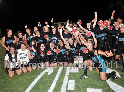 Thumbnail 2 in Santiago vs. Canyon (CIF SS D1 Final) photogallery.