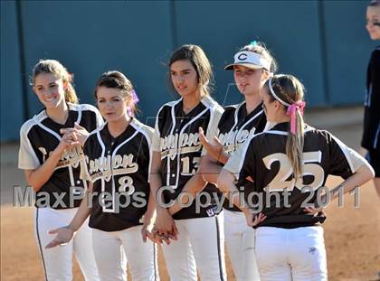 Thumbnail 2 in Santiago vs. Canyon (CIF SS D1 Final) photogallery.