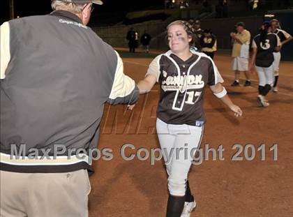 Thumbnail 2 in Santiago vs. Canyon (CIF SS D1 Final) photogallery.
