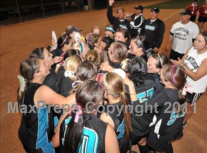 Thumbnail 2 in Santiago vs. Canyon (CIF SS D1 Final) photogallery.