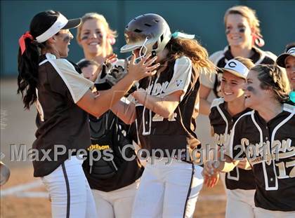 Thumbnail 2 in Santiago vs. Canyon (CIF SS D1 Final) photogallery.