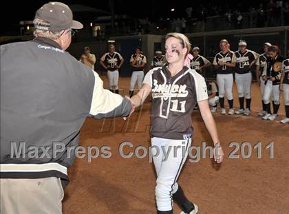 Thumbnail 2 in Santiago vs. Canyon (CIF SS D1 Final) photogallery.