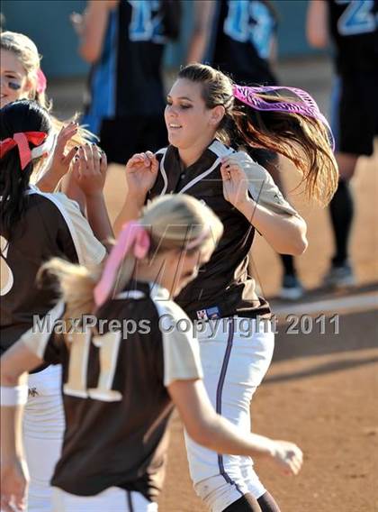Thumbnail 2 in Santiago vs. Canyon (CIF SS D1 Final) photogallery.