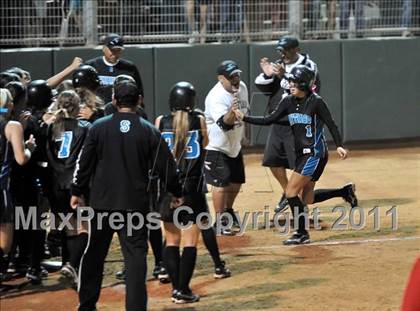 Thumbnail 2 in Santiago vs. Canyon (CIF SS D1 Final) photogallery.