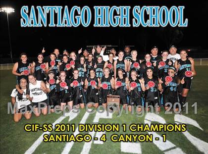 Thumbnail 2 in Santiago vs. Canyon (CIF SS D1 Final) photogallery.