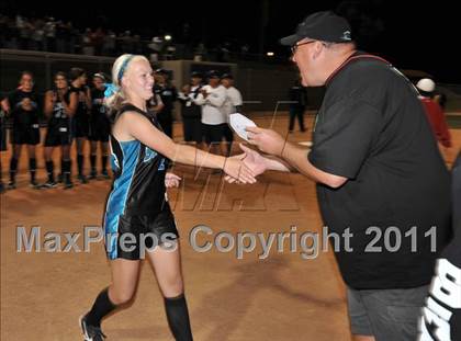 Thumbnail 2 in Santiago vs. Canyon (CIF SS D1 Final) photogallery.