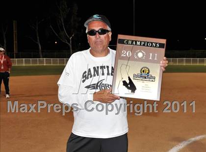 Thumbnail 2 in Santiago vs. Canyon (CIF SS D1 Final) photogallery.