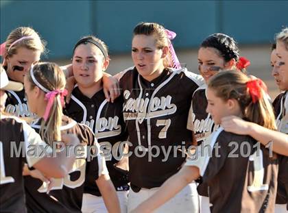 Thumbnail 2 in Santiago vs. Canyon (CIF SS D1 Final) photogallery.