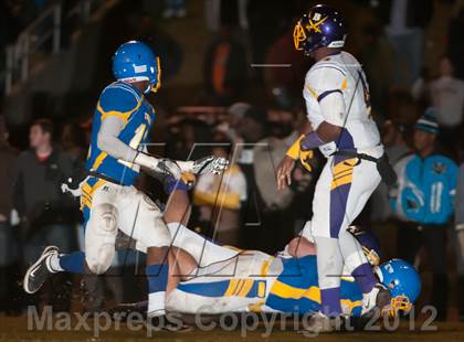 Thumbnail 2 in Jack Britt @ Garner Magnet (NCHSAA Regional Final) photogallery.