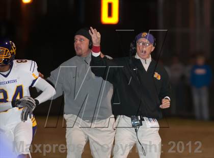 Thumbnail 3 in Jack Britt @ Garner Magnet (NCHSAA Regional Final) photogallery.