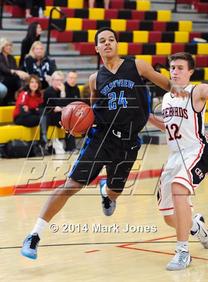 Thumbnail 2 in Westview vs. Chaparral (Hoophall West Tournament) photogallery.