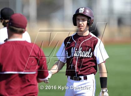 Thumbnail 2 in St. Michael's vs Bishop Lynch (Texas Private School Classic) photogallery.