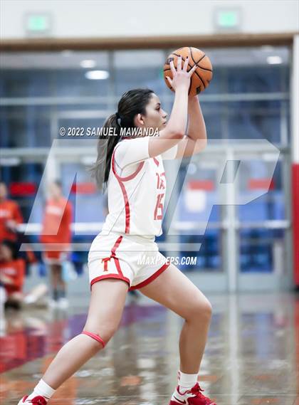 Thumbnail 2 in Taft vs Hart (West Coast Varsity Girls Basketball Tournament) photogallery.