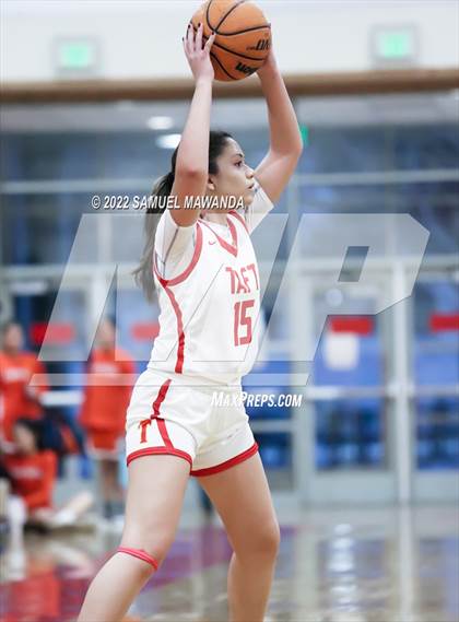 Thumbnail 3 in Taft vs Hart (West Coast Varsity Girls Basketball Tournament) photogallery.