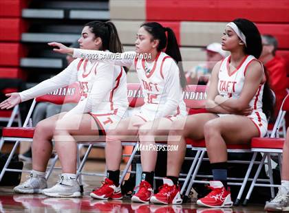 Thumbnail 3 in Taft vs Hart (West Coast Varsity Girls Basketball Tournament) photogallery.