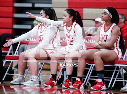 Thumbnail 1 in Taft vs Hart (West Coast Varsity Girls Basketball Tournament) photogallery.