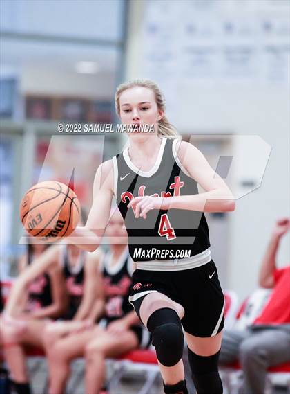 Thumbnail 1 in Taft vs Hart (West Coast Varsity Girls Basketball Tournament) photogallery.