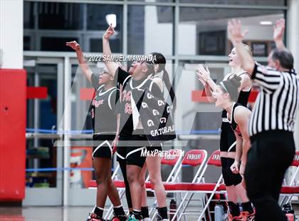 Thumbnail 2 in Taft vs Hart (West Coast Varsity Girls Basketball Tournament) photogallery.