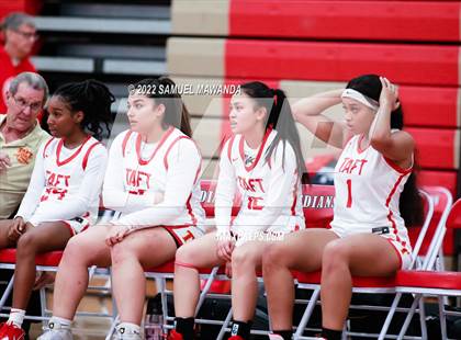 Thumbnail 2 in Taft vs Hart (West Coast Varsity Girls Basketball Tournament) photogallery.
